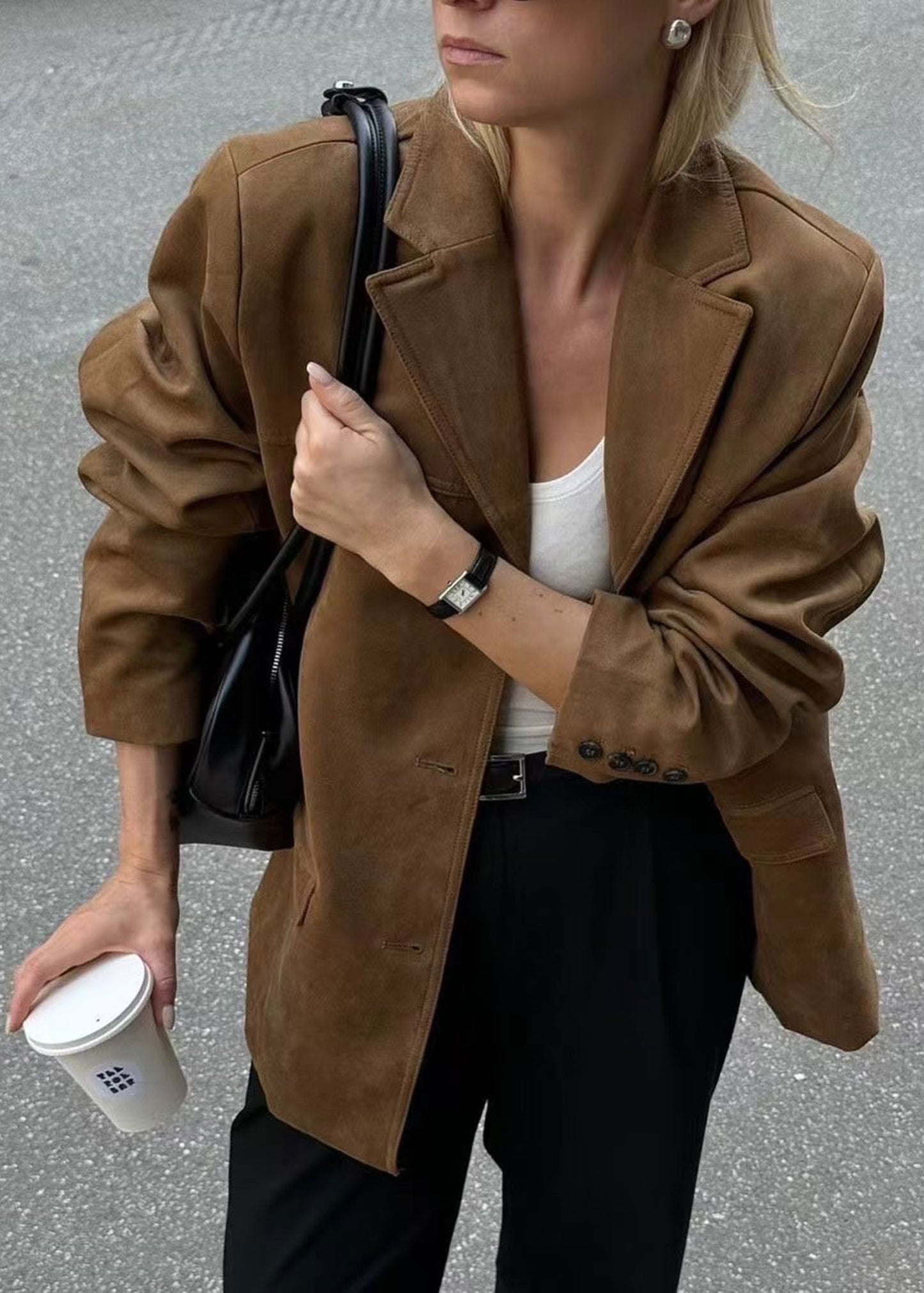 Brown Suede Jacket