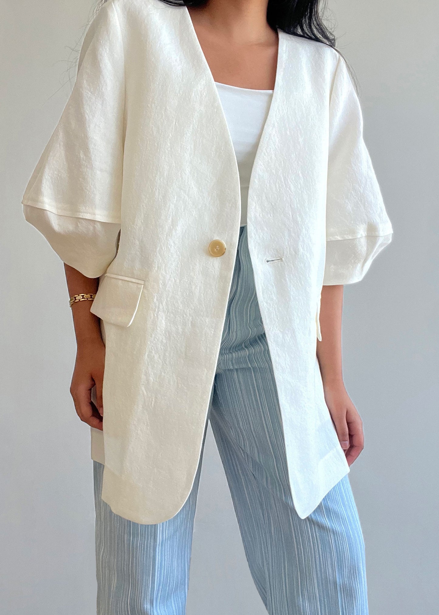 Sia Blazer - Ivory